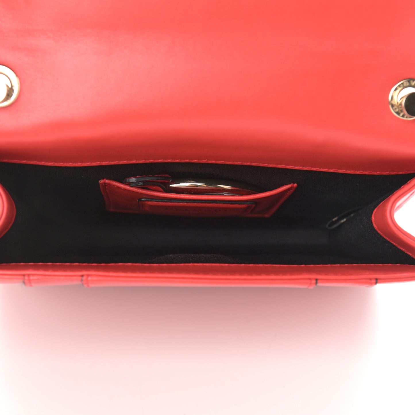 Calfskin Serpenti Forever Crossbody Bag Red