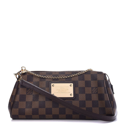 Louis Vuitton Damier Ebene Eva Clutch 1 of 10