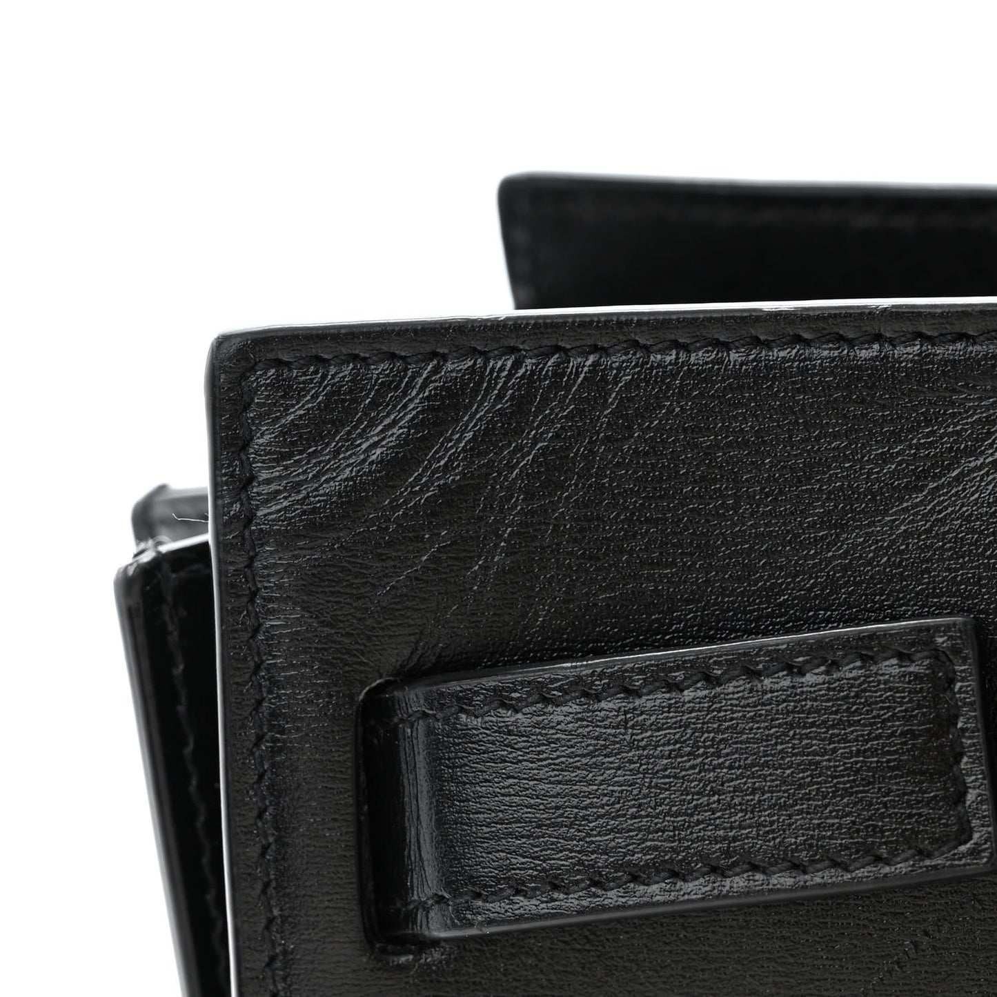 Calfskin Nano Sac De Jour Black