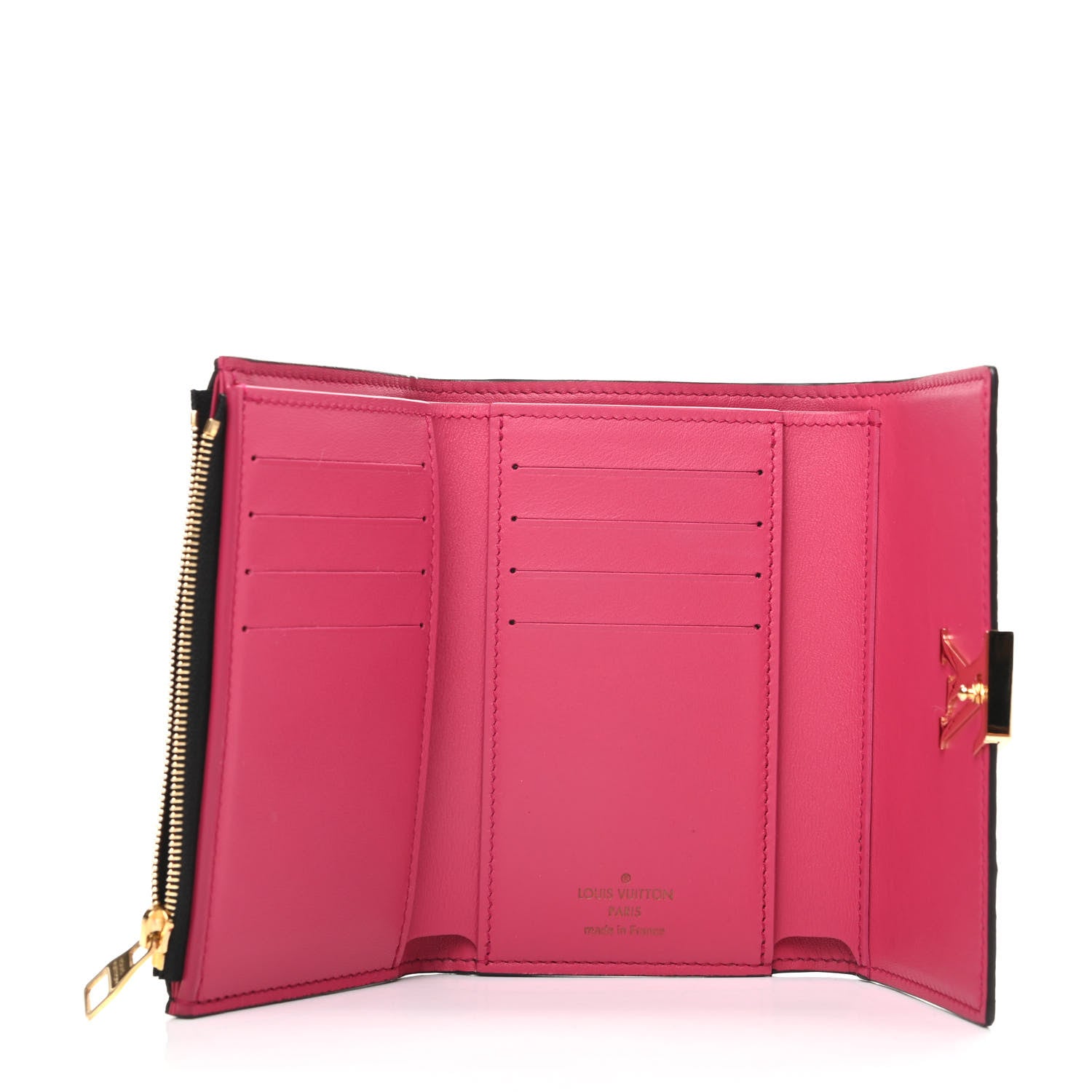 Louis Vuitton Taurillon Capucines Compact Wallet Black 5 of 8