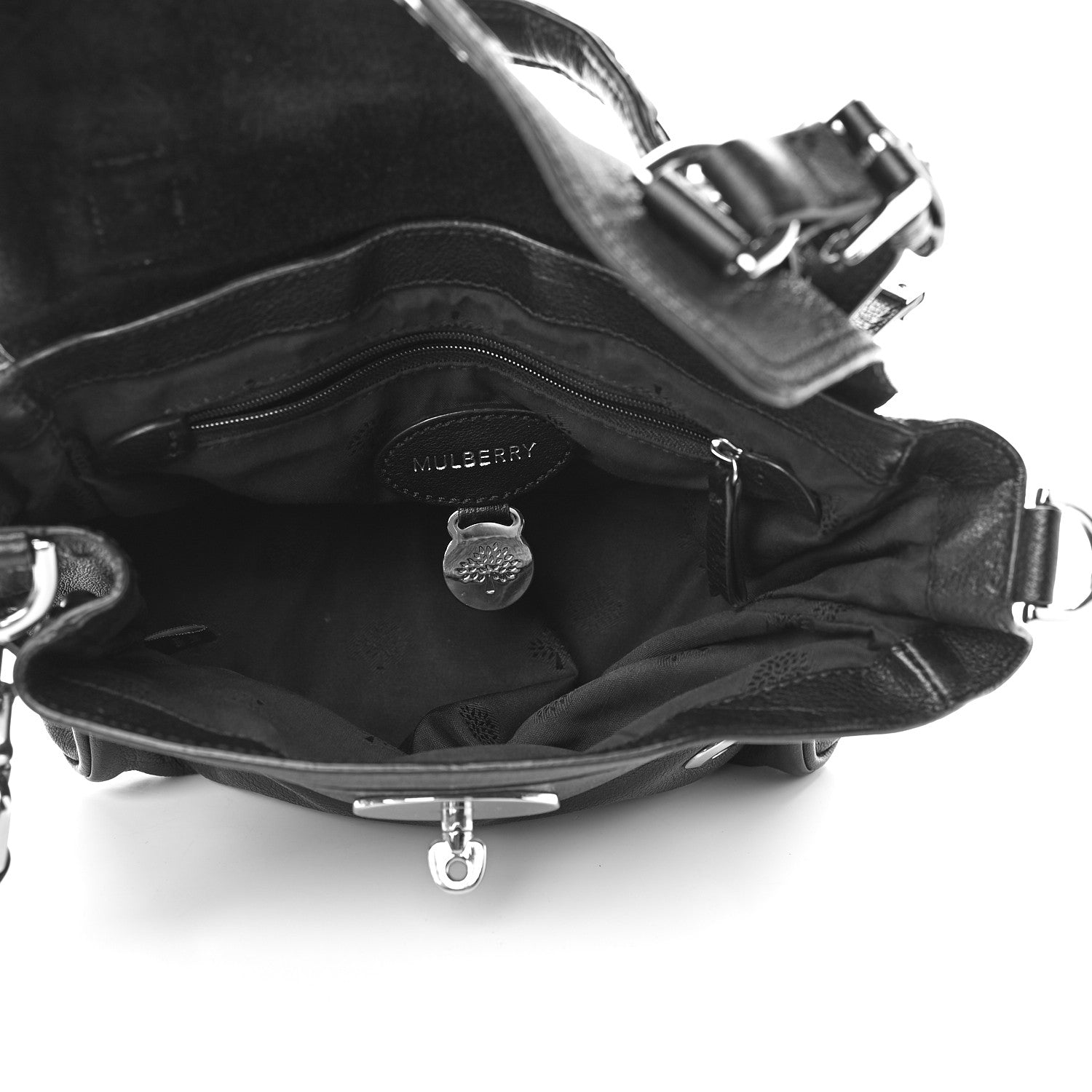 Mulberry Goatskin Mini Alexa Black 5 of 8