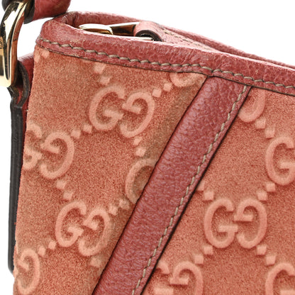Gucci Monogram D Ring Abbey Pochette Rose 13 of 16