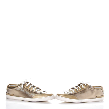 Gucci Imprime Monogram Mens Barcelona Sneakers 39.5 Champagne 6 of 10