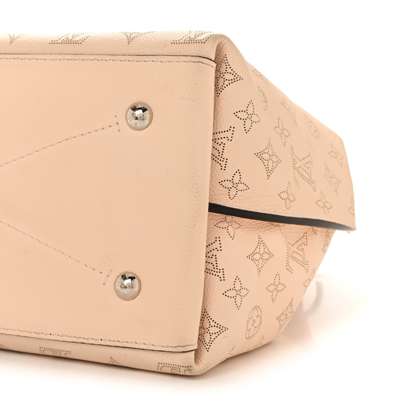 Louis Vuitton Mahina Carmel Hobo Creme 10 of 12