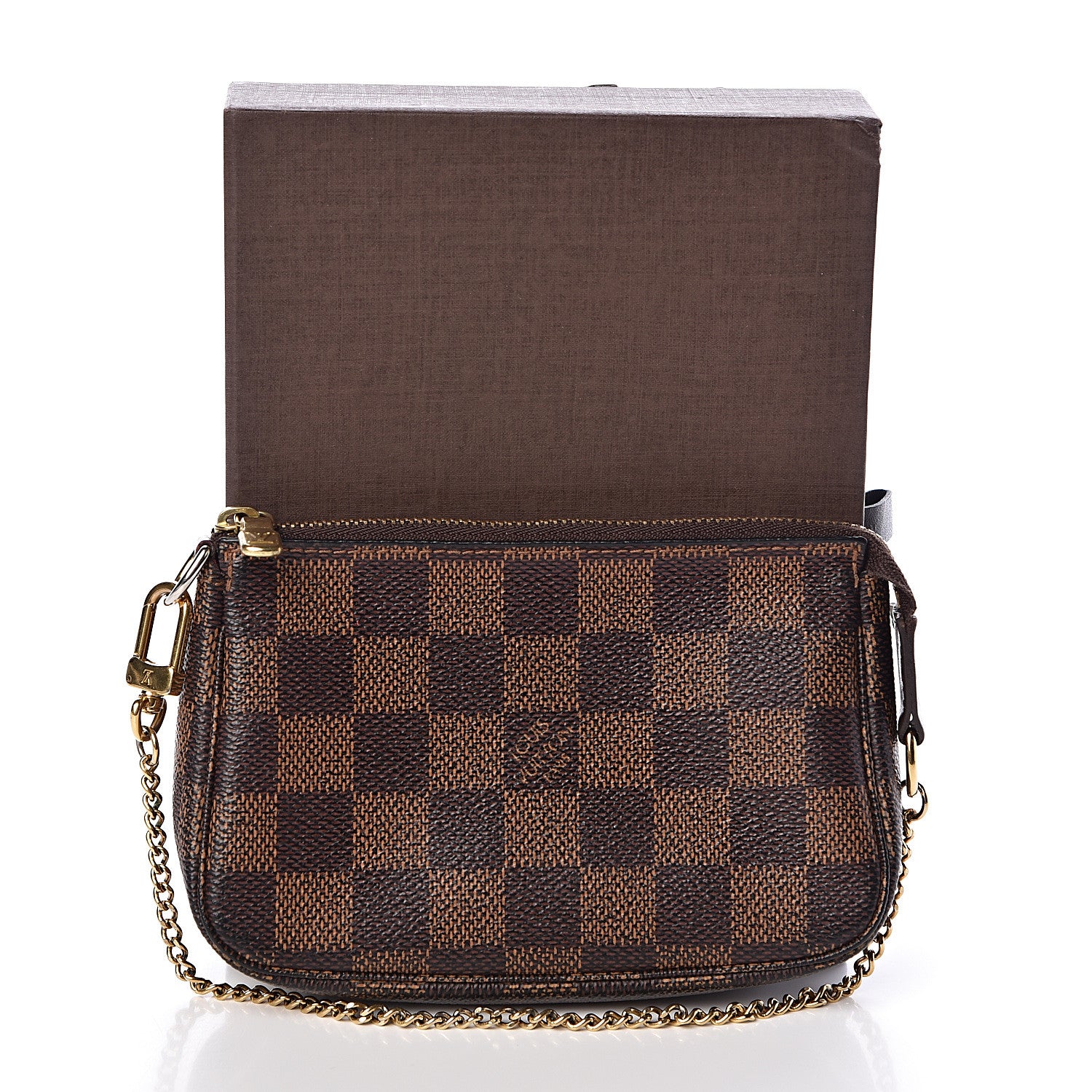 Louis Vuitton Damier Ebene Mini Pochette Accessories 8 of 8