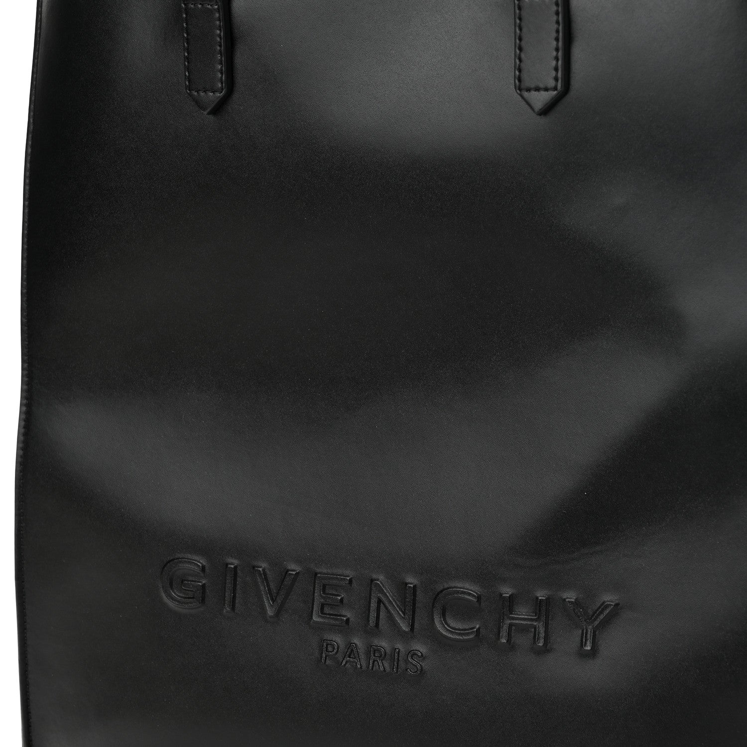 Givenchy Calfskin Logo Debossed Medium Shopper Tote Black 13 of 15