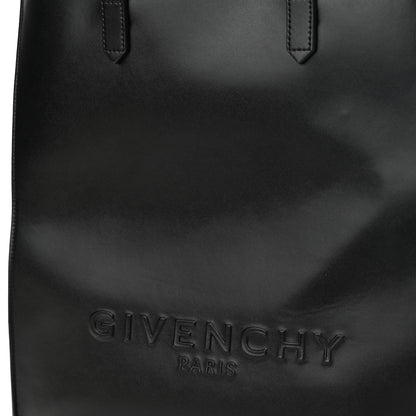 Givenchy Calfskin Logo Debossed Medium Shopper Tote Black 13 of 15