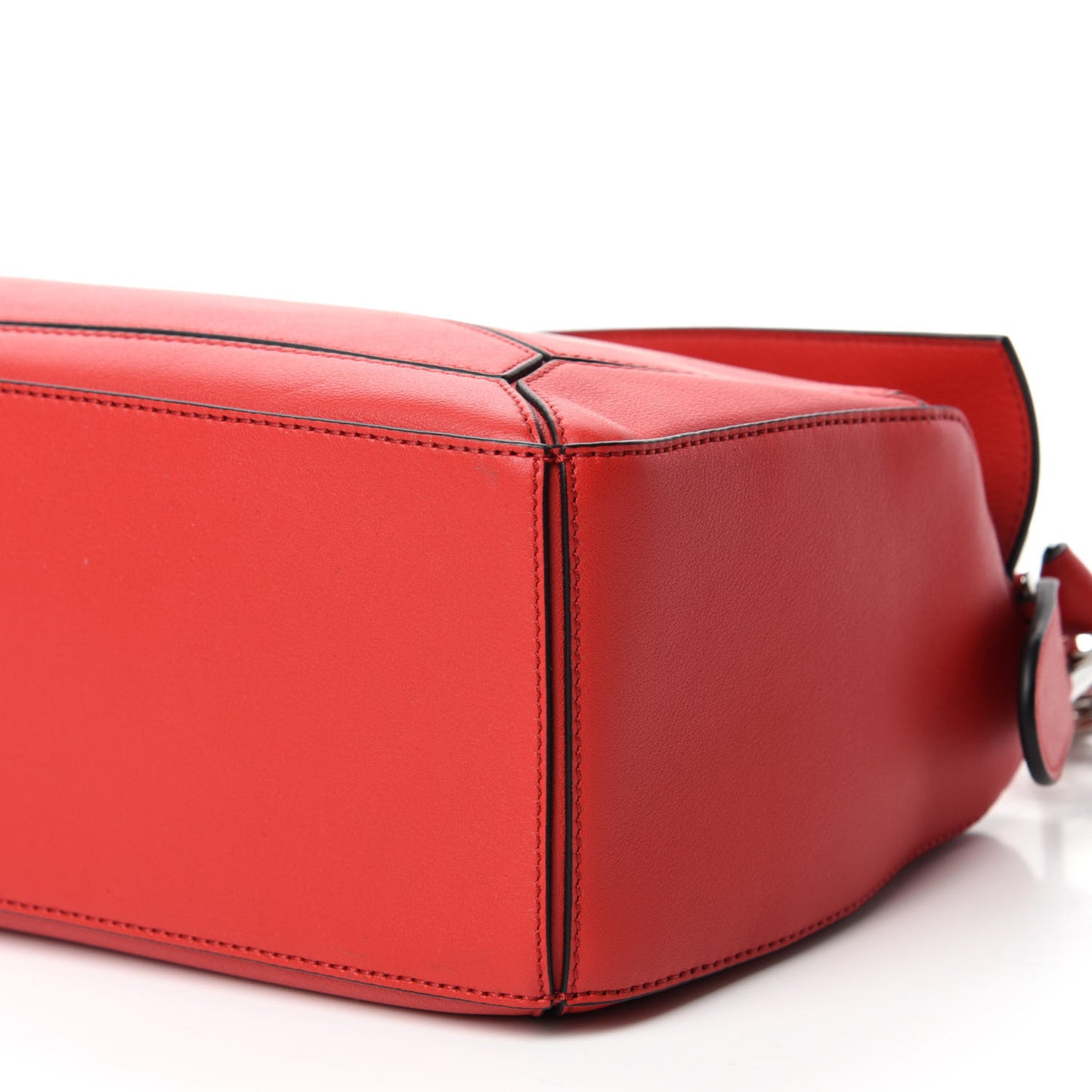 Calfskin Small Puzzle Bag Scarlet