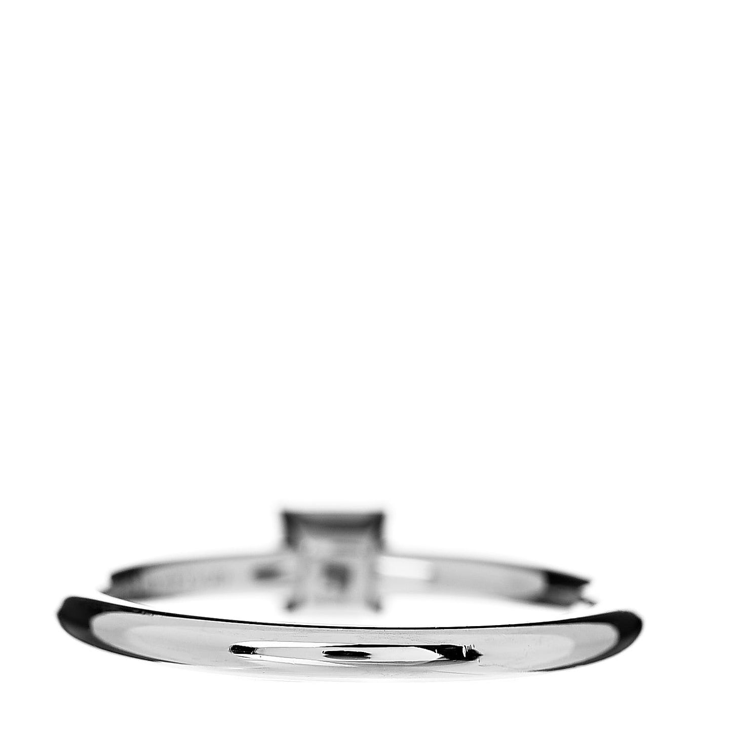 Platinum Diamond .16ct Bezet Ring 47 4.25