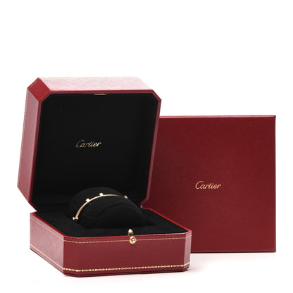 Cartier 18K Pink Gold Diamond Ecrou de Cartier Bracelet 17 4 of 4