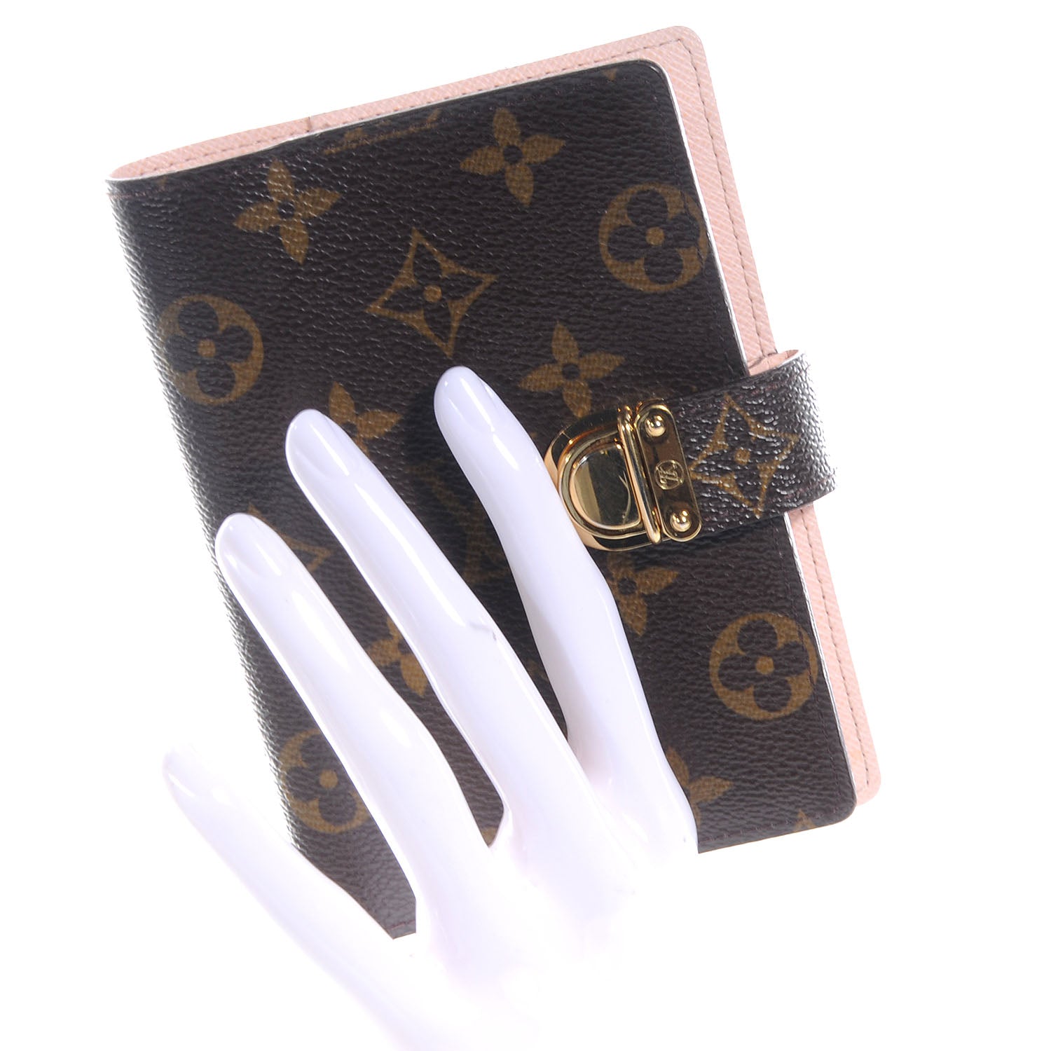 Louis Vuitton Monogram Koala Small Ring Agenda Pink 2 of 7