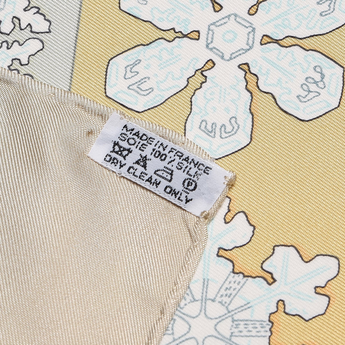 Silk Feux de L'hiver Scarf 90
