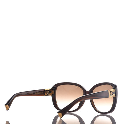 Louis Vuitton Heather Strass Sunglasses Z0456W Brown 4 of 8