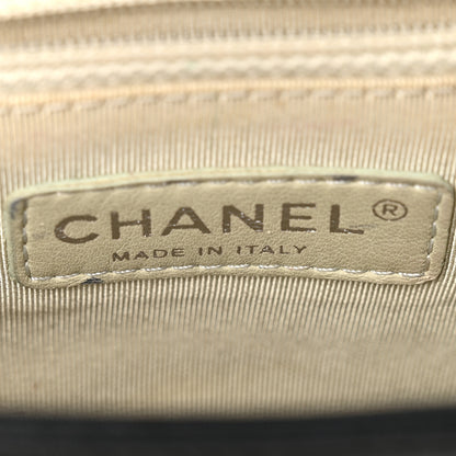 Chanel Washed Lambskin Quilted Mini Chain Around Flap Black 6 of 10