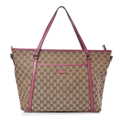 Gucci GG Monogram Medium Joy Tote Peonia Flower 1 of 12