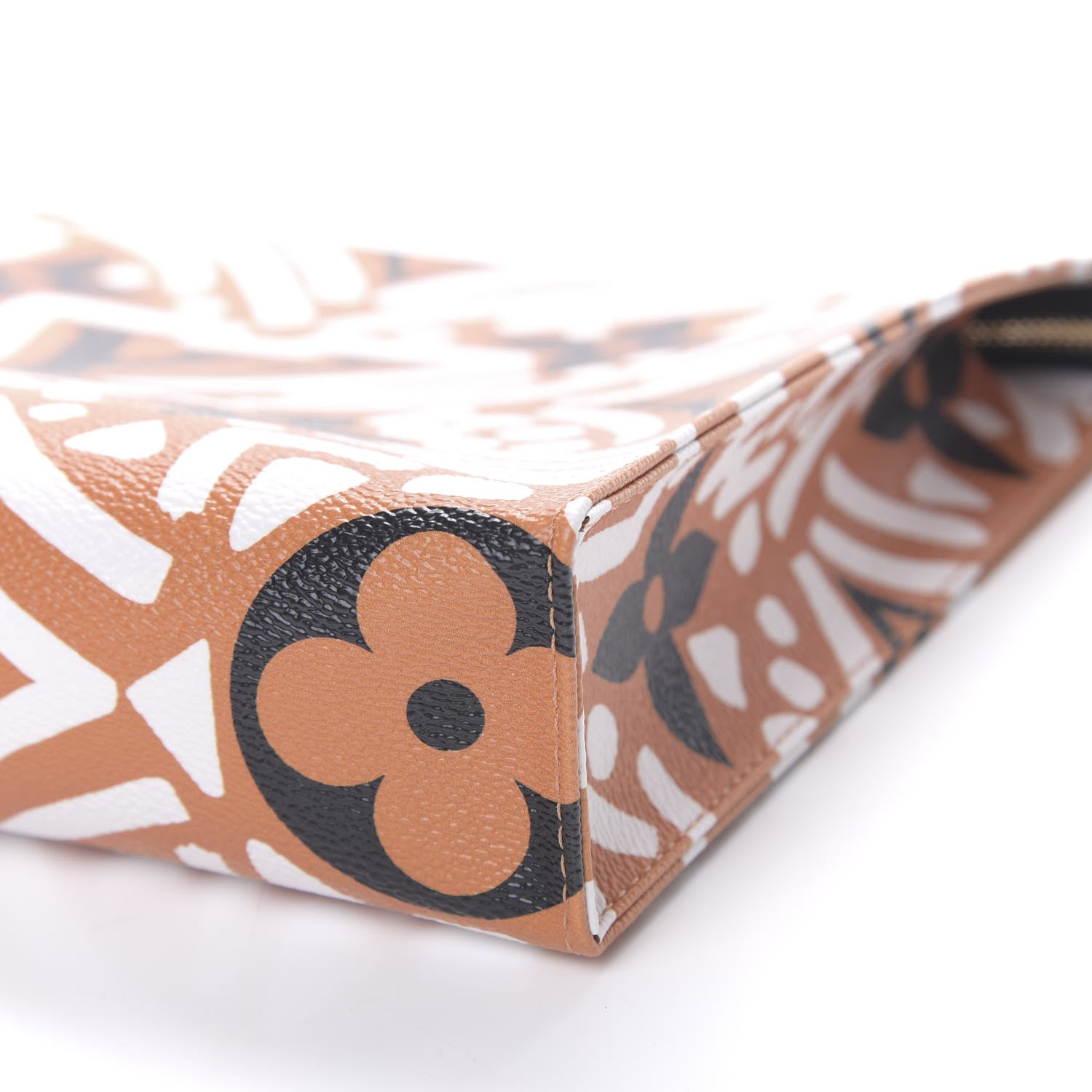 Louis Vuitton Monogram Giant Crafty Pochette Toiletry 26 Creme Caramel 7 of 8