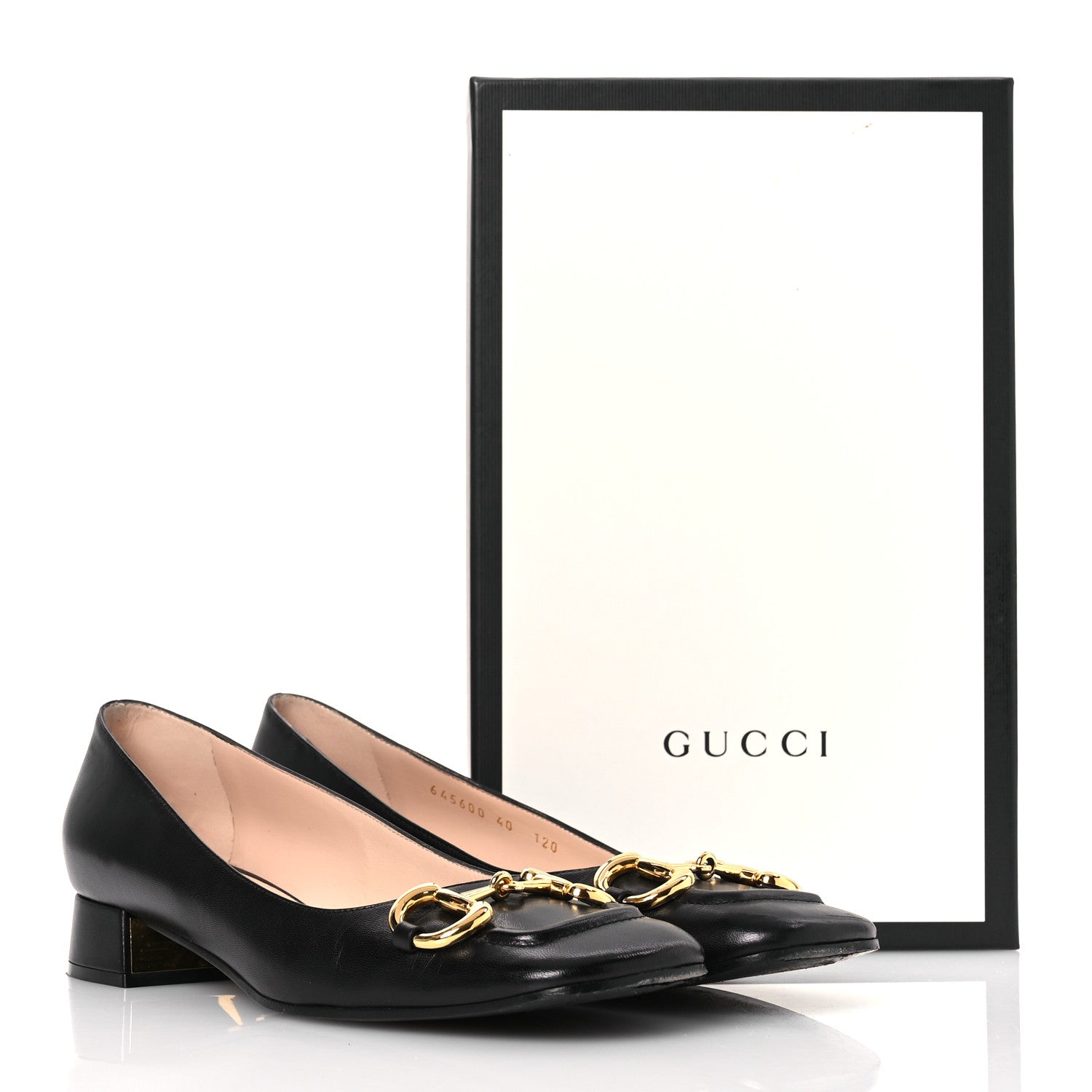 Gucci Malaga Kid Horsebit Ballet 25mm Flats 40 Black 18 of 18