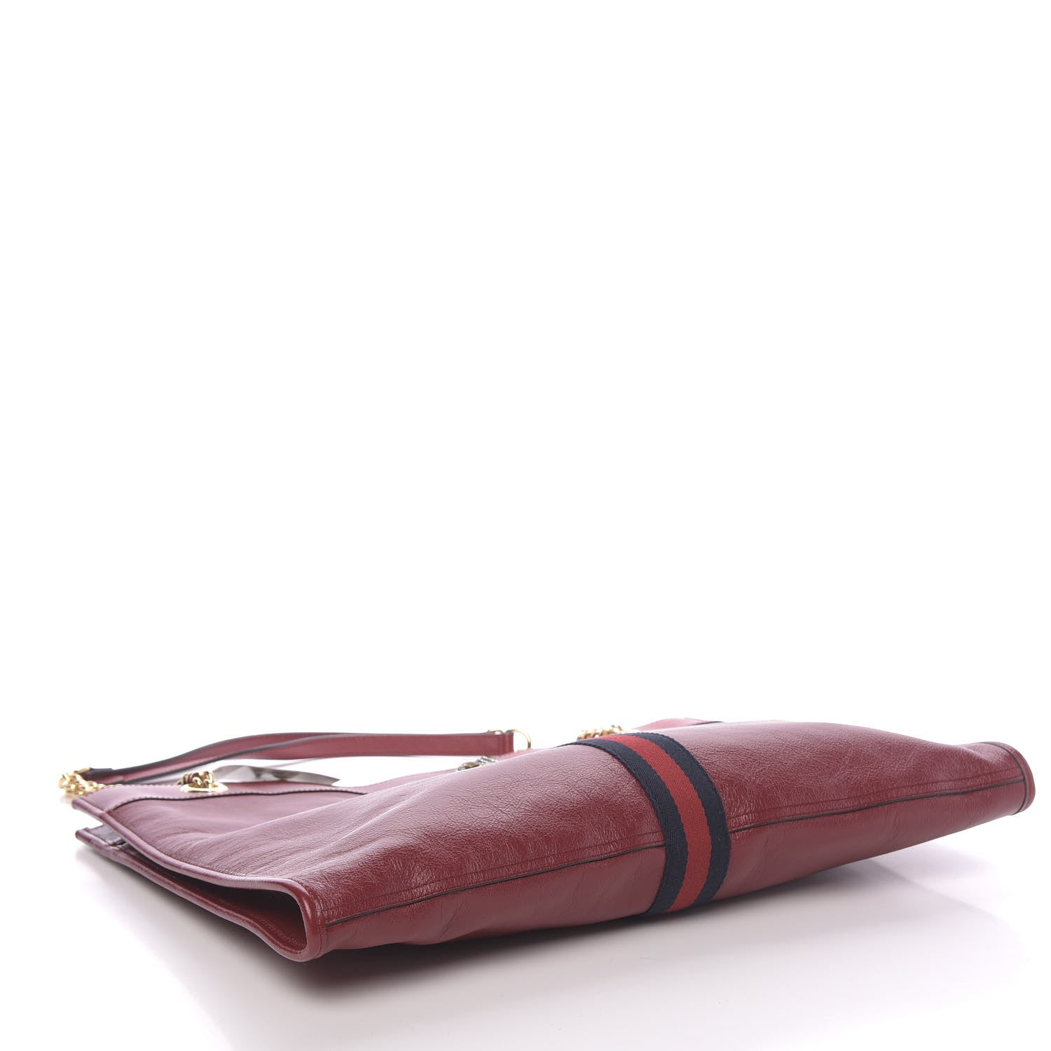Gucci Calfskin Large Rajah Chain Tote Romantic Cherry 4 of 10