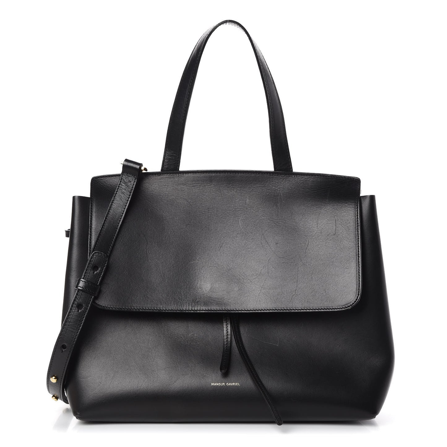 Calfskin Lady Bag Black Ballerina