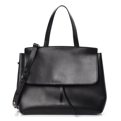 Mansur Gavriel Calfskin Lady Bag Black Ballerina 1 of 8