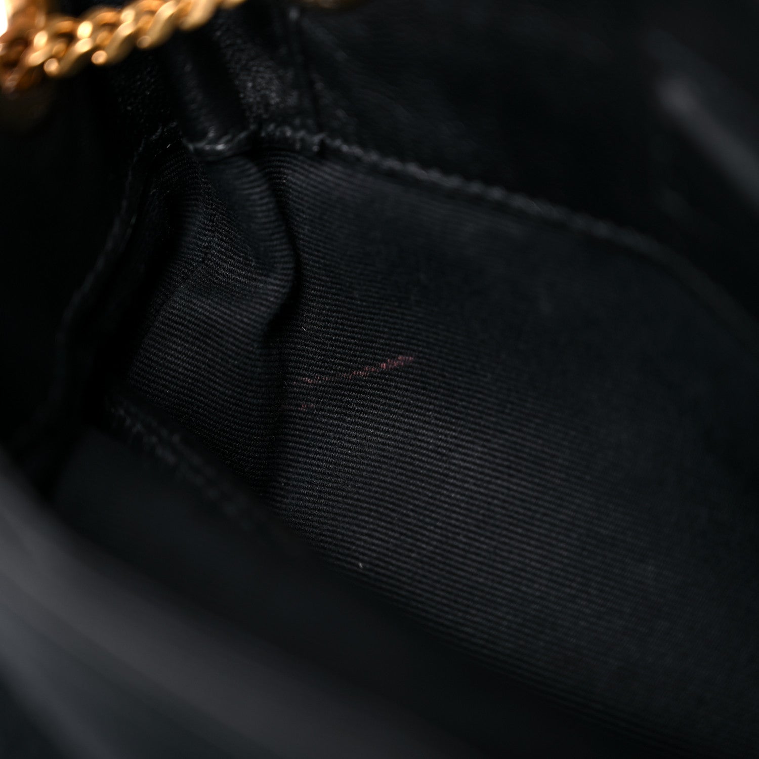 Saint Laurent Suede Calfskin Small Grace Fringed Hobo Bag Rope Black 9 of 9