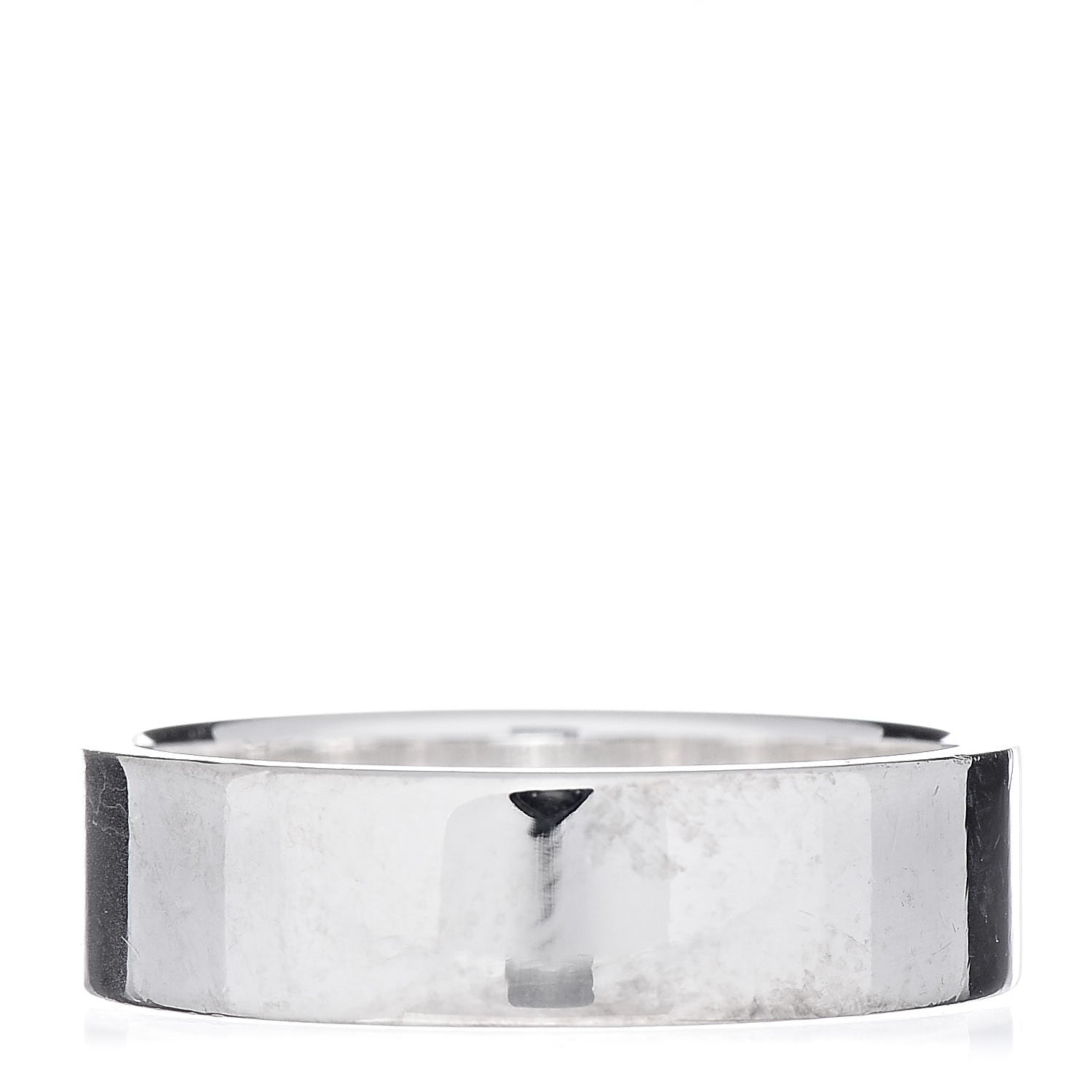 Hermes Sterling Silver PM Collier De Chien Ring 51 5.75 3 of 5