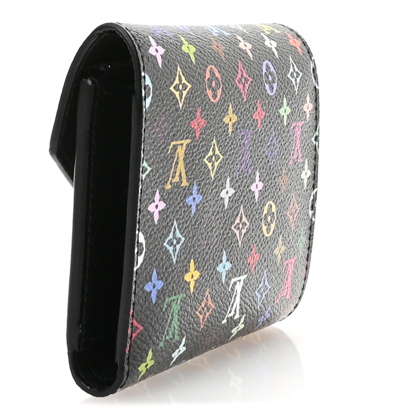 LV x TM Monogram Multicolor Victorine Wallet Black