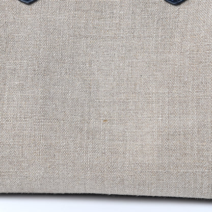 Celine Linen Smooth Calfskin Mini Bi-Color Luggage Natural Black 15 of 19