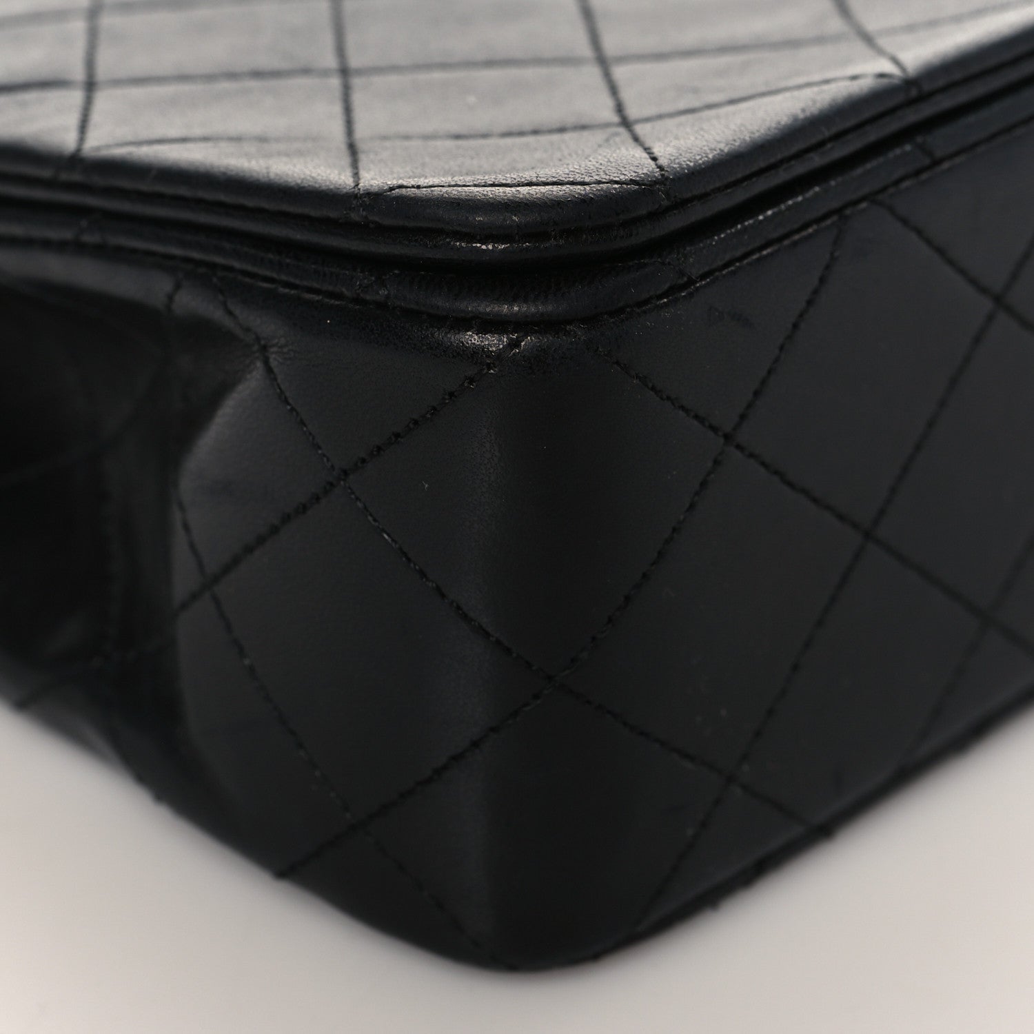 Chanel Lambskin Quilted Small Single Flap Bag Black 4 of 8