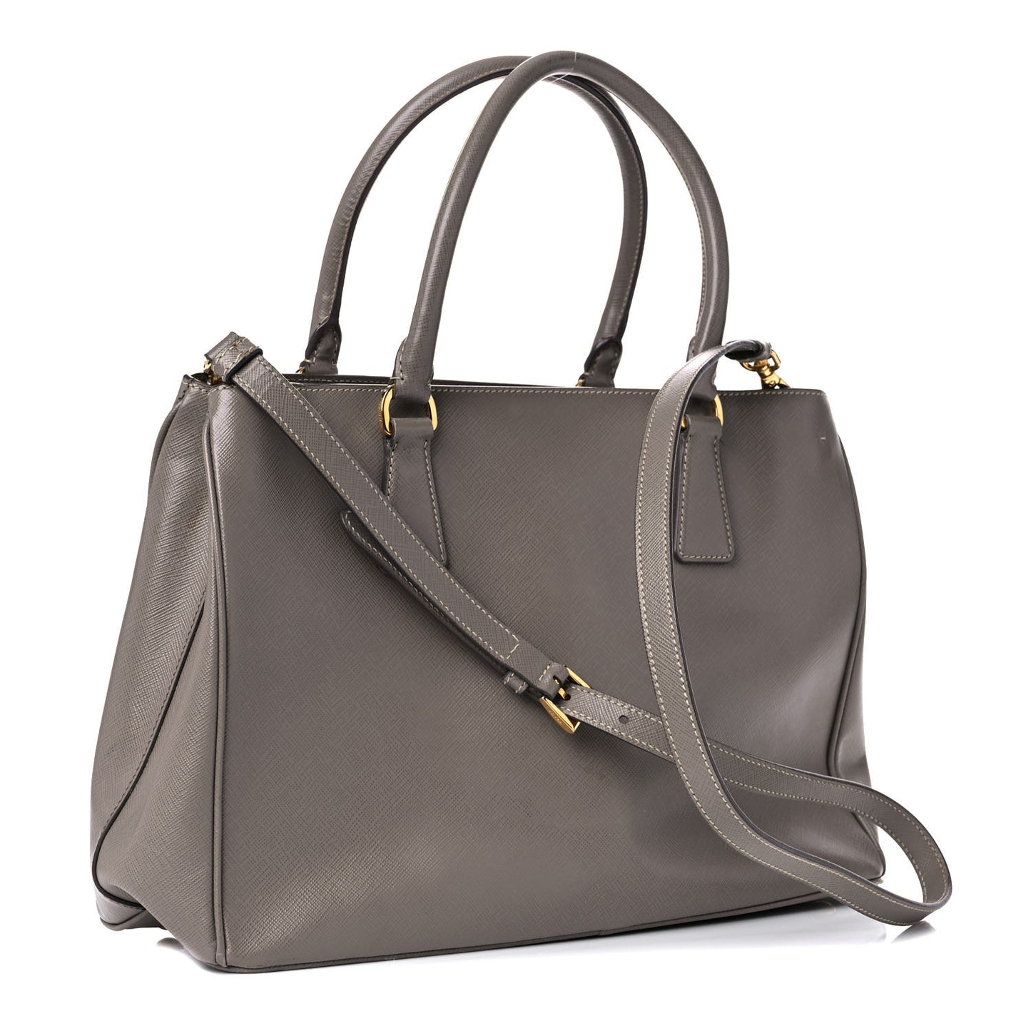 Saffiano Lux Medium Tote Argilla