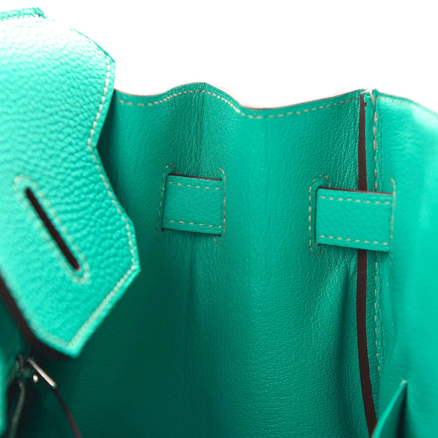 Togo Birkin 35 Bleu Paon