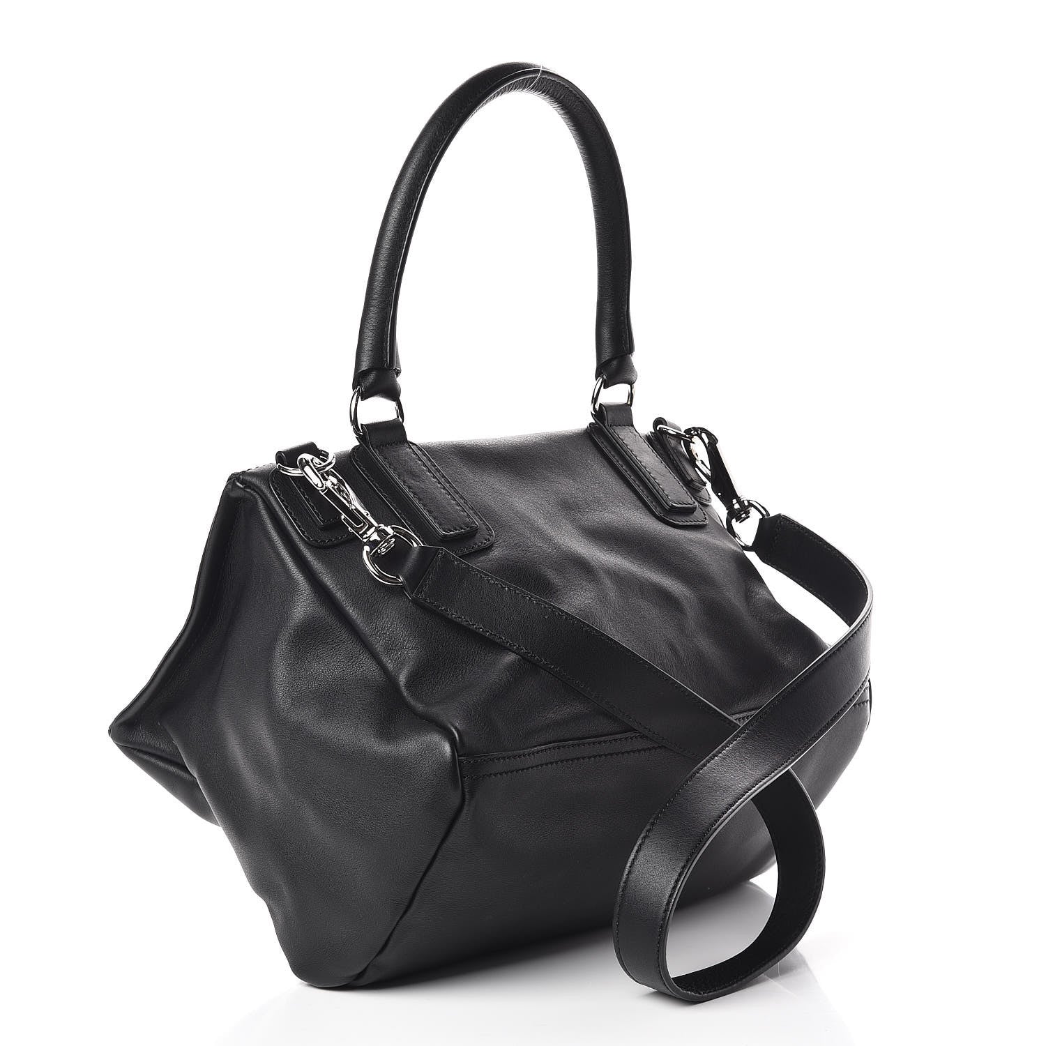 Givenchy Calfskin Studded Medium Pandora Black 3 of 12