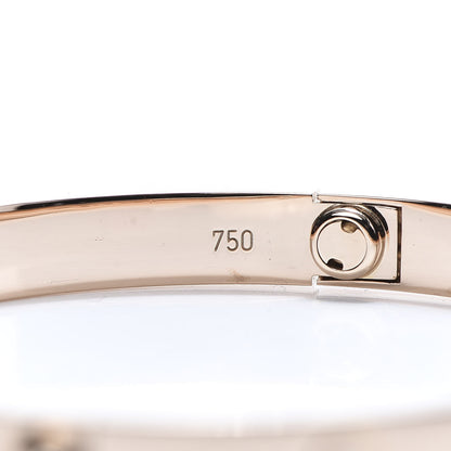 Cartier 18K Pink Gold LOVE Bracelet 18 5 of 7