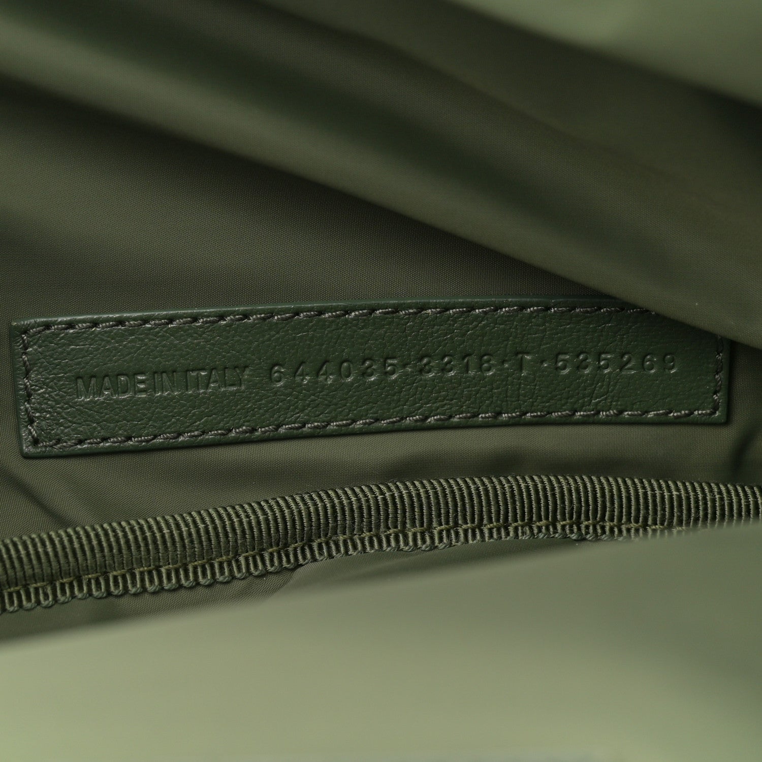 Balenciaga Recycled Casual Nylon Large Army Beltpack Dark Green 7 of 10