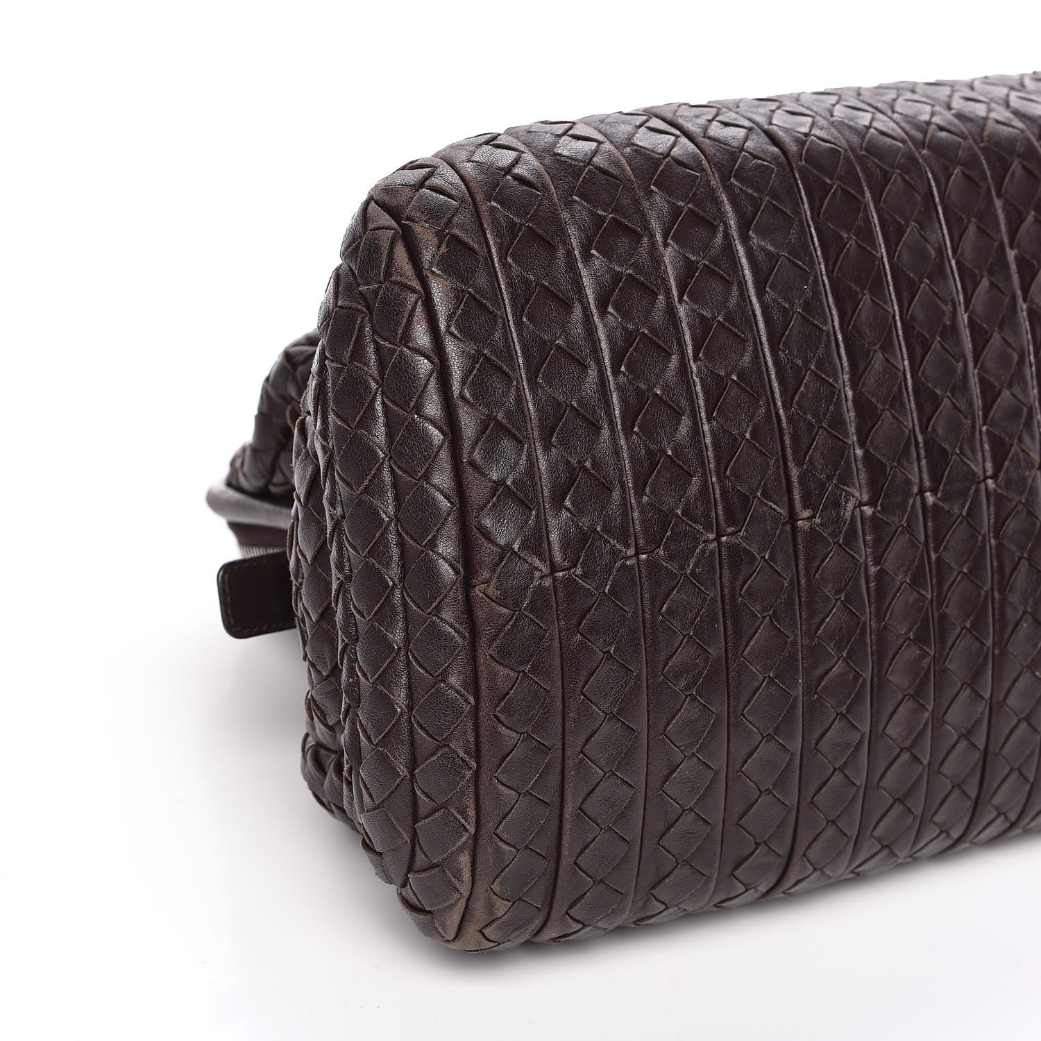 Bottega Veneta Nappa Intrecciato New Bond Satchel Ebano 9 of 11