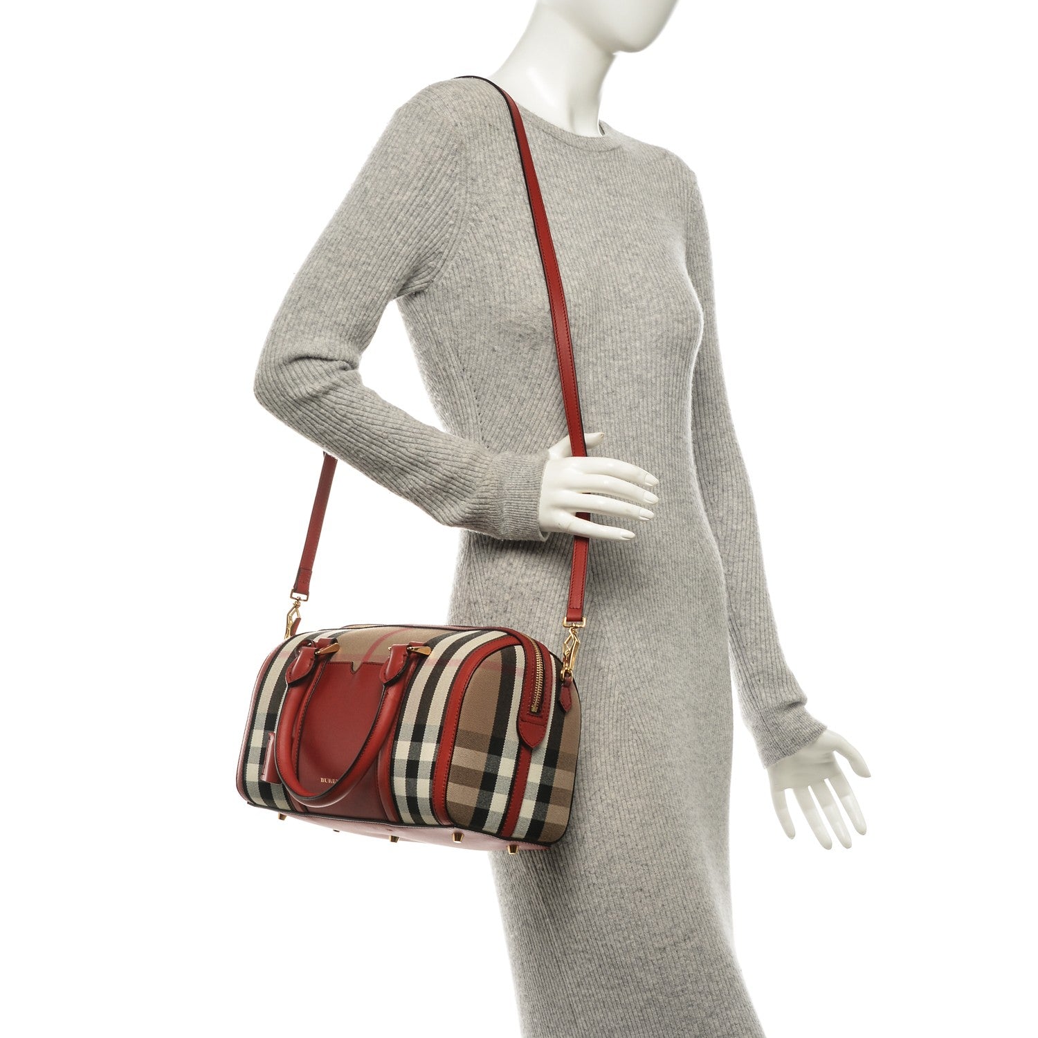 Burberry House Check Medium Alchester Military Red 2 of 9