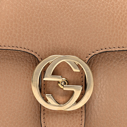 Gucci Dollar Calfskin Small Interlocking G Shoulder Bag Camelia 9 of 12