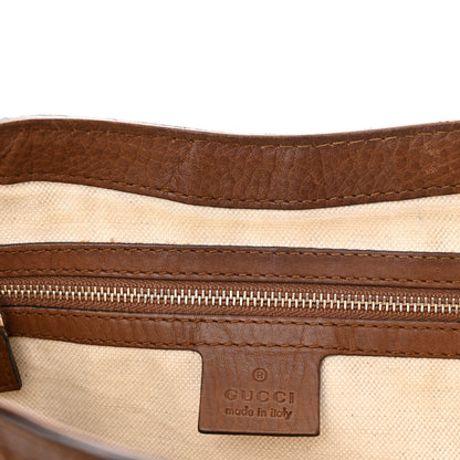 Gucci Monogram Calfskin Medium Bella Flap Bag Brown 12 of 19