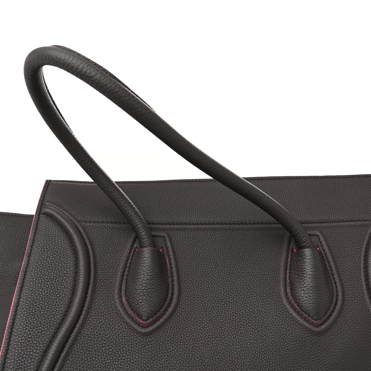 Celine Baby Grained Calfskin Medium Phantom Luggage Dark Taupe 12 of 16