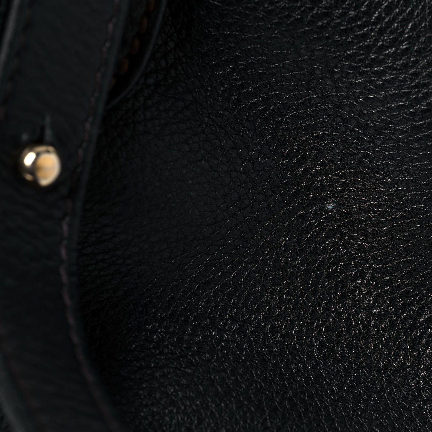 Vitello Lux Peggy Bow Tote Black