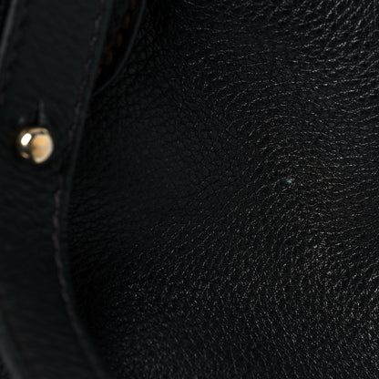 Miu Miu Vitello Lux Peggy Bow Tote Black 15 of 16