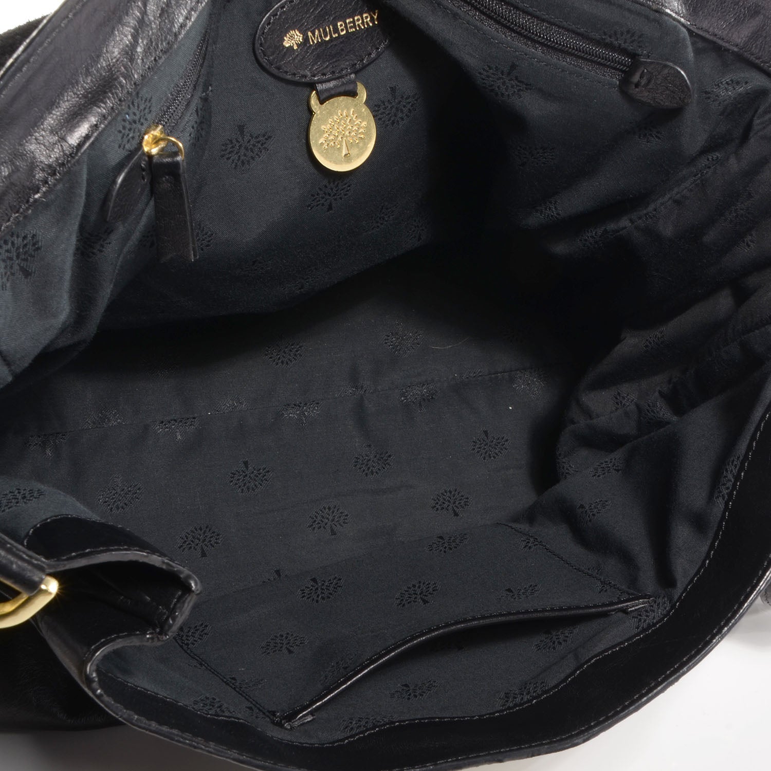 Mulberry Soft Buffalo Leather Oversized Alexa Black 4 of 14