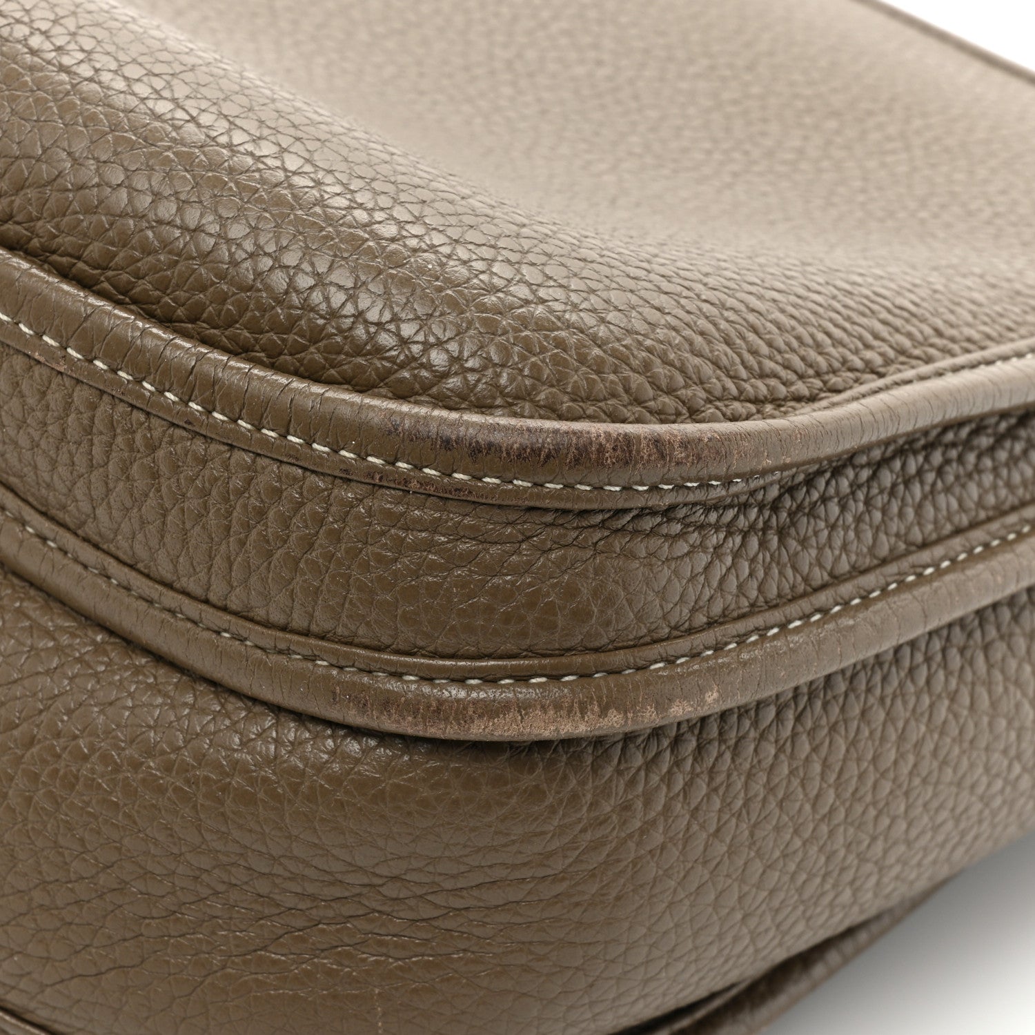 Hermes Taurillon Clemence Evelyne III PM Etoupe 24 of 25