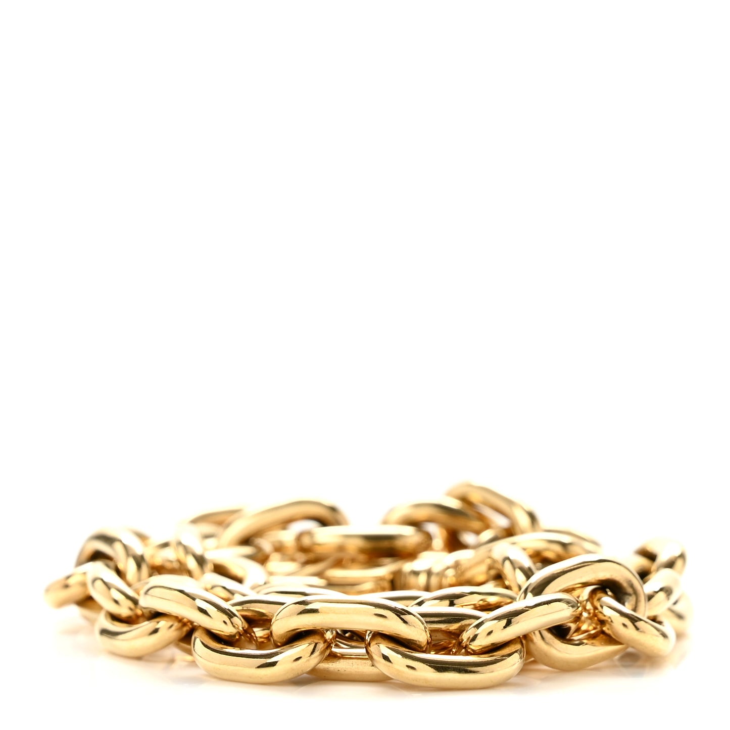 Monogram Loop Chain Strap Gold