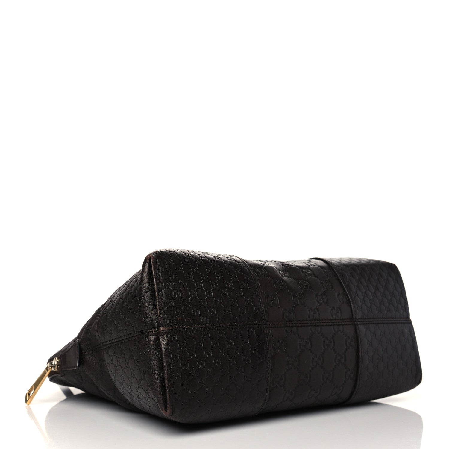 Gucci Guccissima Medium Bree Shoulder Bag Chocolate 4 of 18