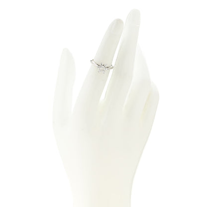 Tiffany Platinum Diamond Flower Ring 48 4.5 2 of 6