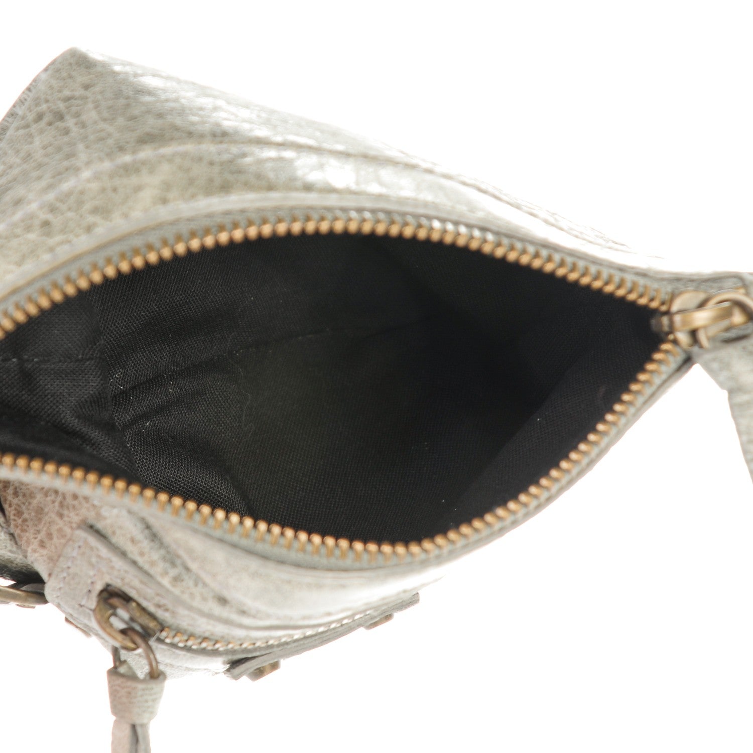 Balenciaga Chevre M Porte-Monnaie Coin Purse Grey 5 of 7