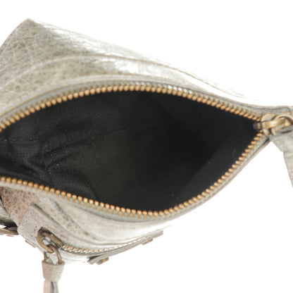 Balenciaga Chevre M Porte-Monnaie Coin Purse Grey 5 of 7