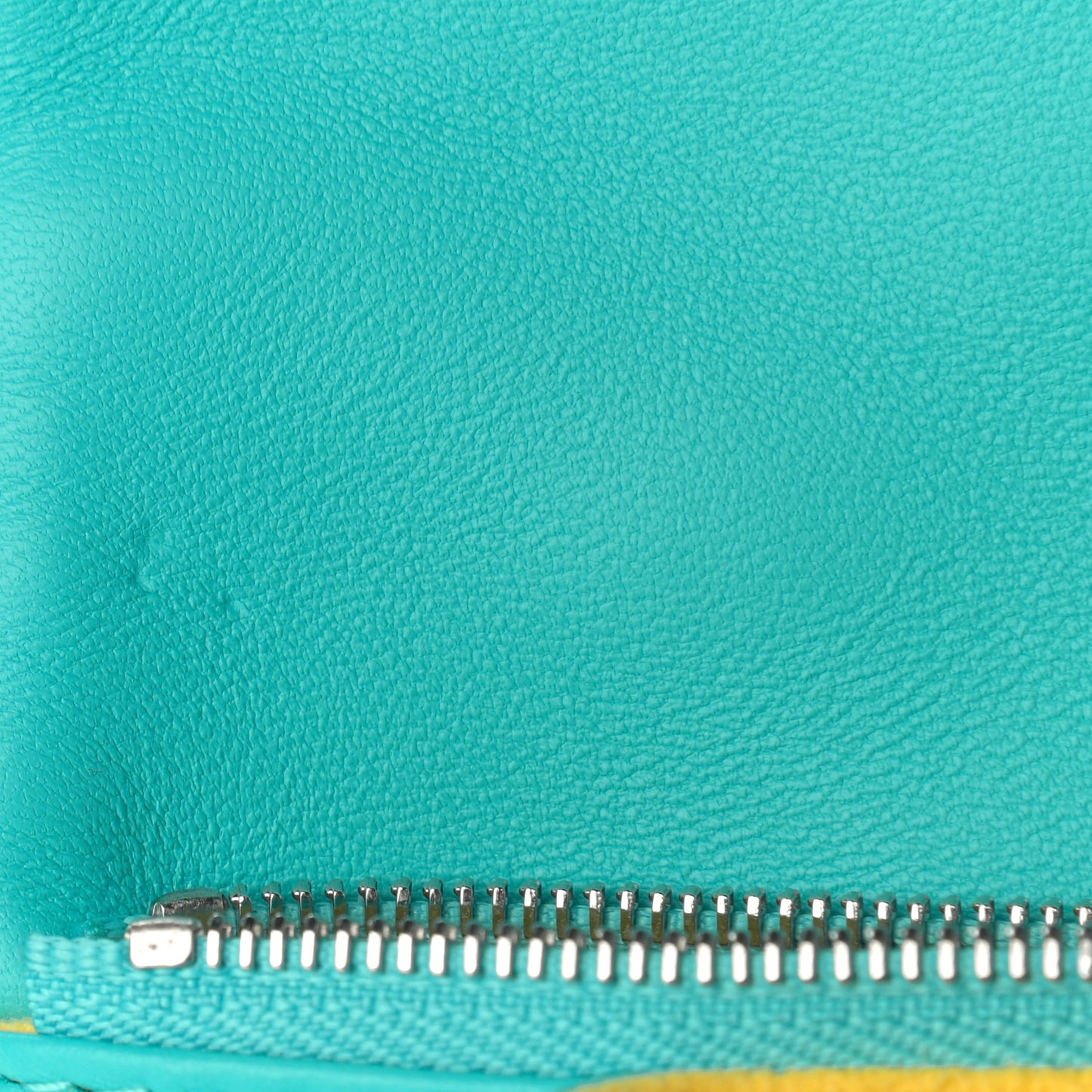 Lambskin Embossed Monogram Vuittamins Pochette Coussin Menthe Jaune