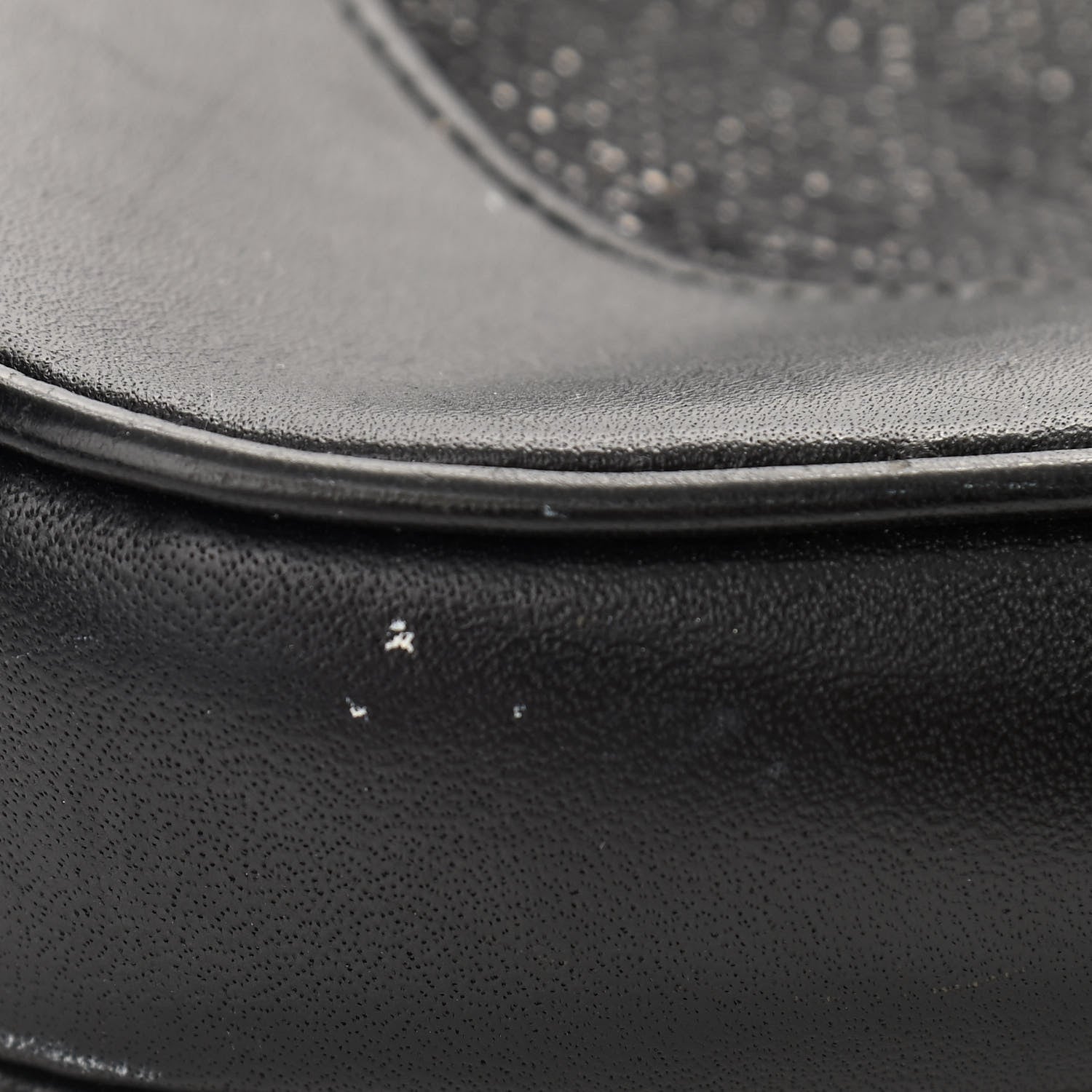Gucci Denim Monogram Small Jackie O Hobo Black 10 of 12